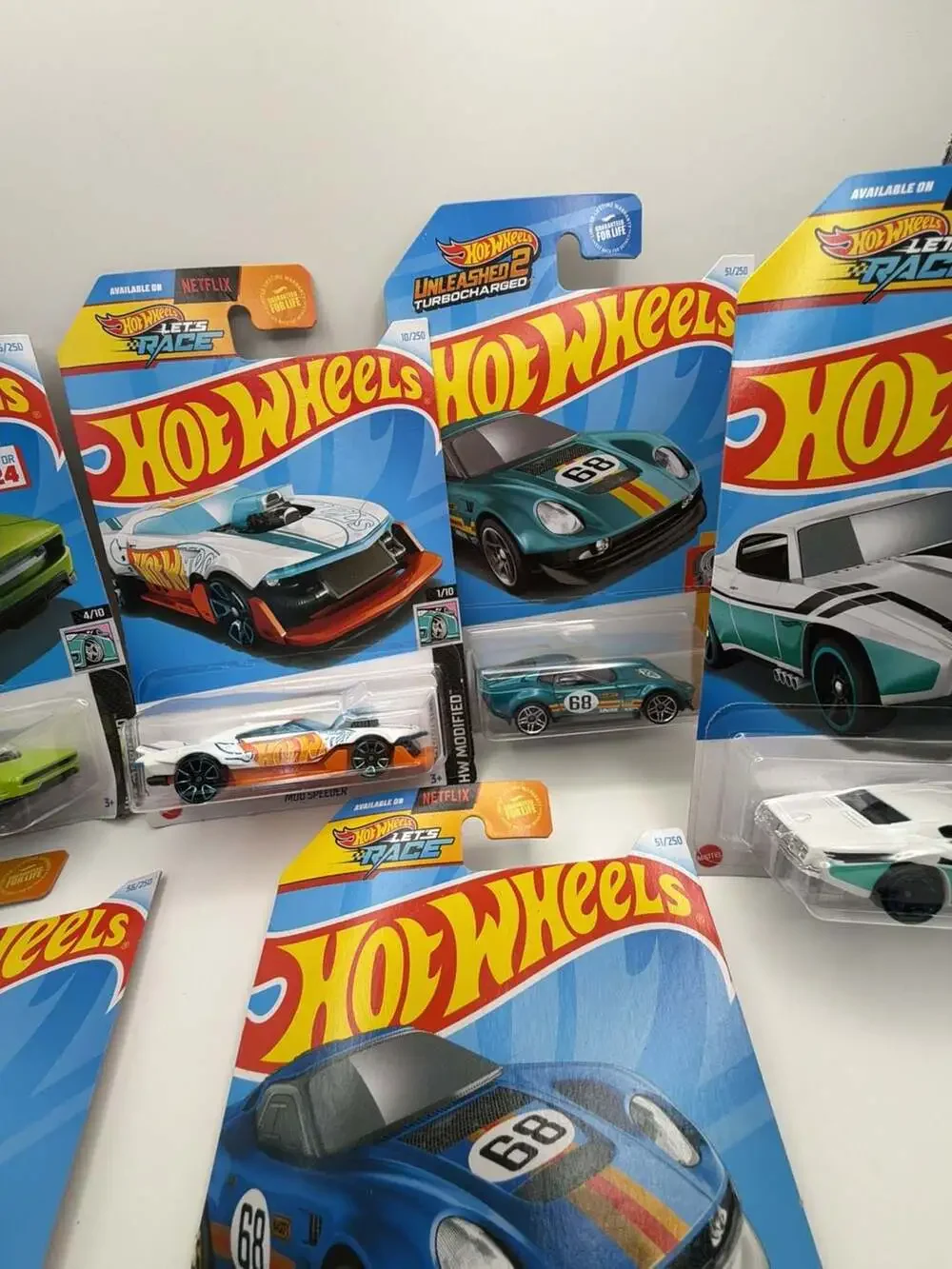 Hot Wheels Diecast Car Lot of 6 Assorted Models